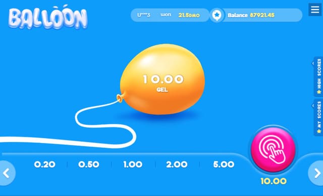 ¿Dónde jugar Balloon en Argentina con dinero real?